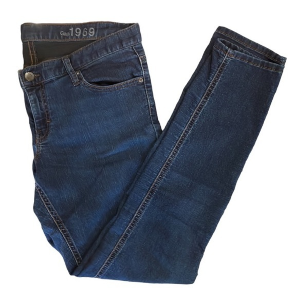 GAP‎ 1969 Dark Denim Legging Jean Size 31/12